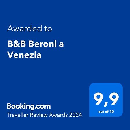 B&B Beroni A Venezia Kültér fotó